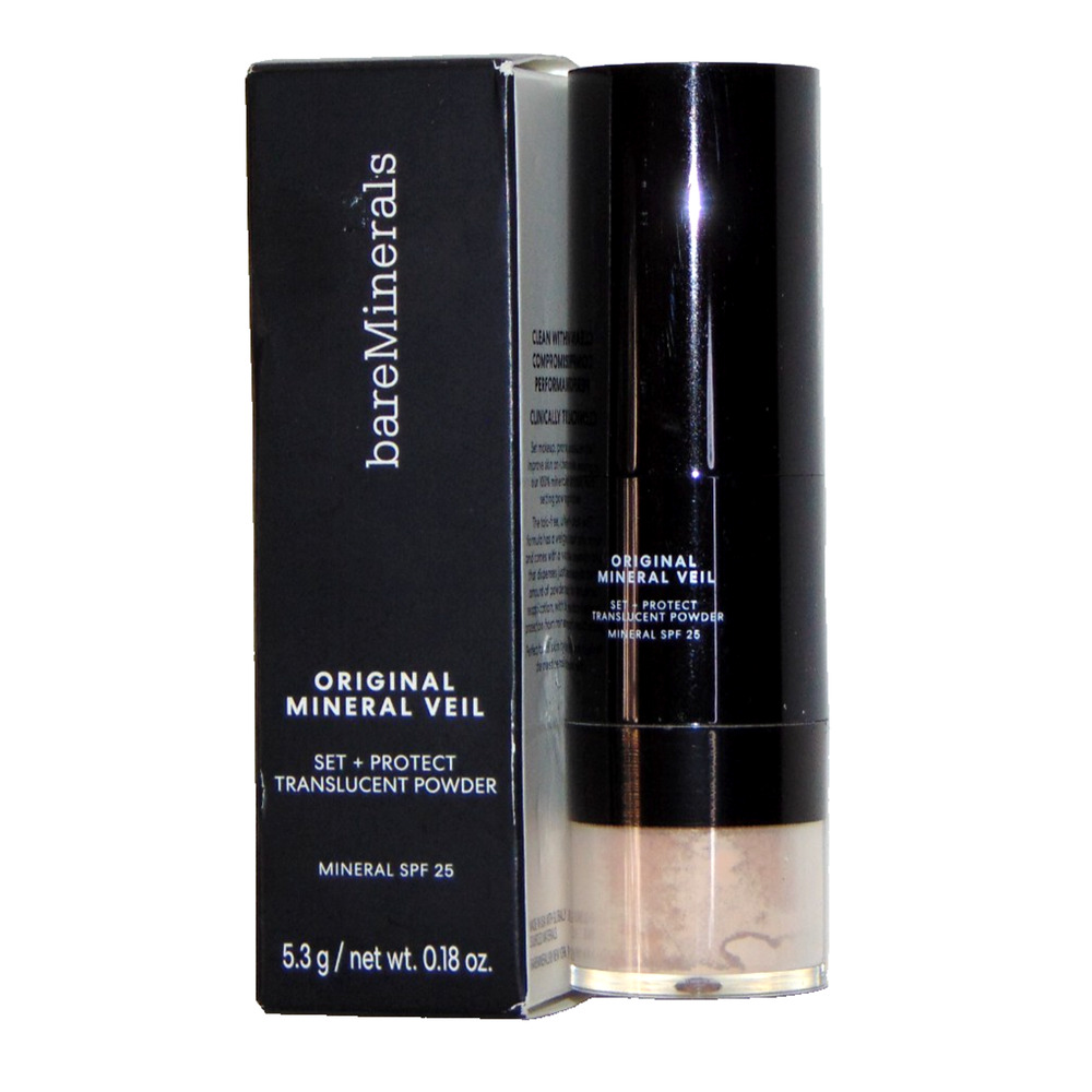 BareMinerals Original Mineral Veil Set + Protect SPF Translucent Powder 0.18 oz.